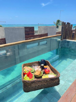 Casa Rústica com Rooftop e 2 Piscinas - 100mts do Mar - Rota dos Milagres